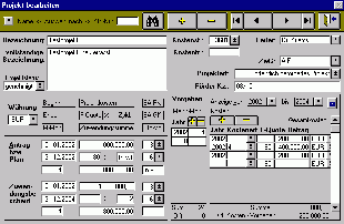 Projekterfassung